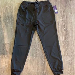 HeartSoul Grey Jogger Scrubs NWT